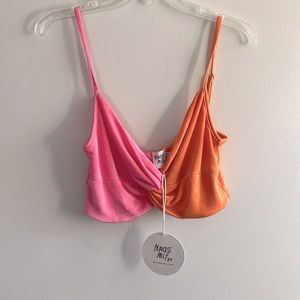 New with tags Princess Polly Emiliya twist front bra crop top